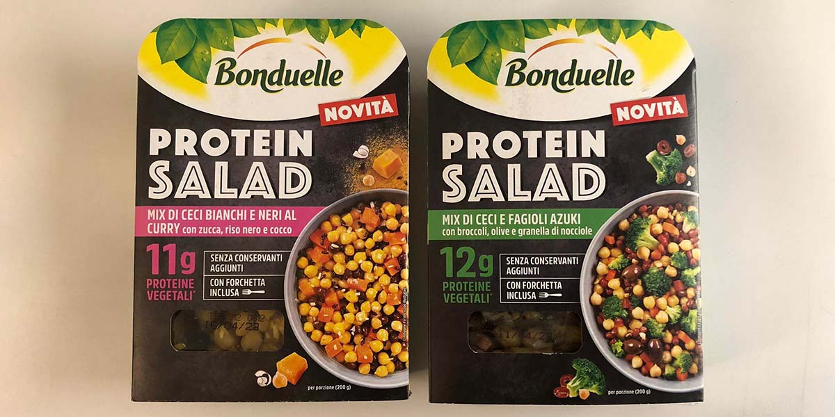 Proteine in insalata, ecco la novità Bonduelle